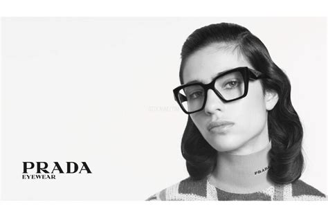 prada pr 09zv 1ab1o1|Prada PR 09ZV Square Eyeglasses .